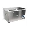 Холодильник переносной 125л. 12/24/220В Alpicool-BCD (стальной корпус, 2 камеры, компрессор LG)
