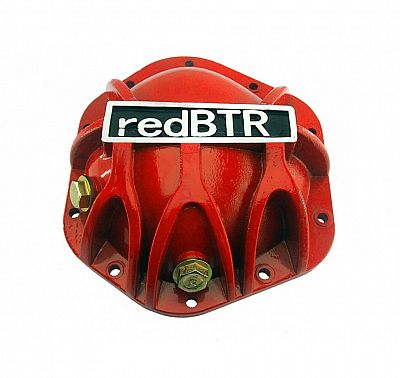 Крышка усиленная алюминевая УАЗ Спайсер (красня) RedBTR